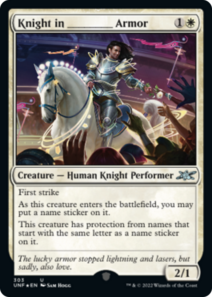Knight in _____ Armor Card Image