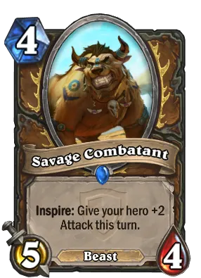 Savage Combatant Card Image