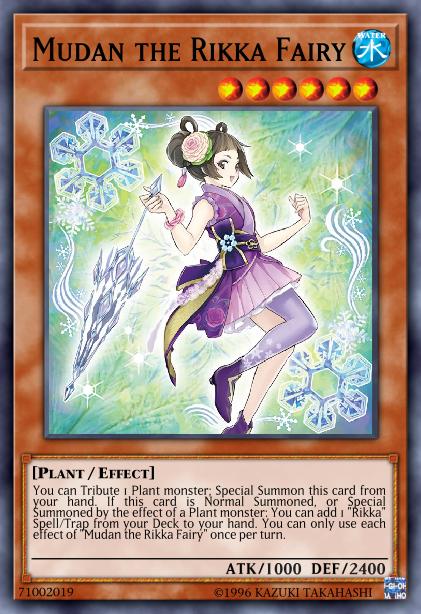 Mudan the Rikka Fairy Card Image