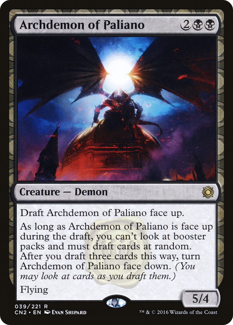 Archdemon of Paliano Card Image