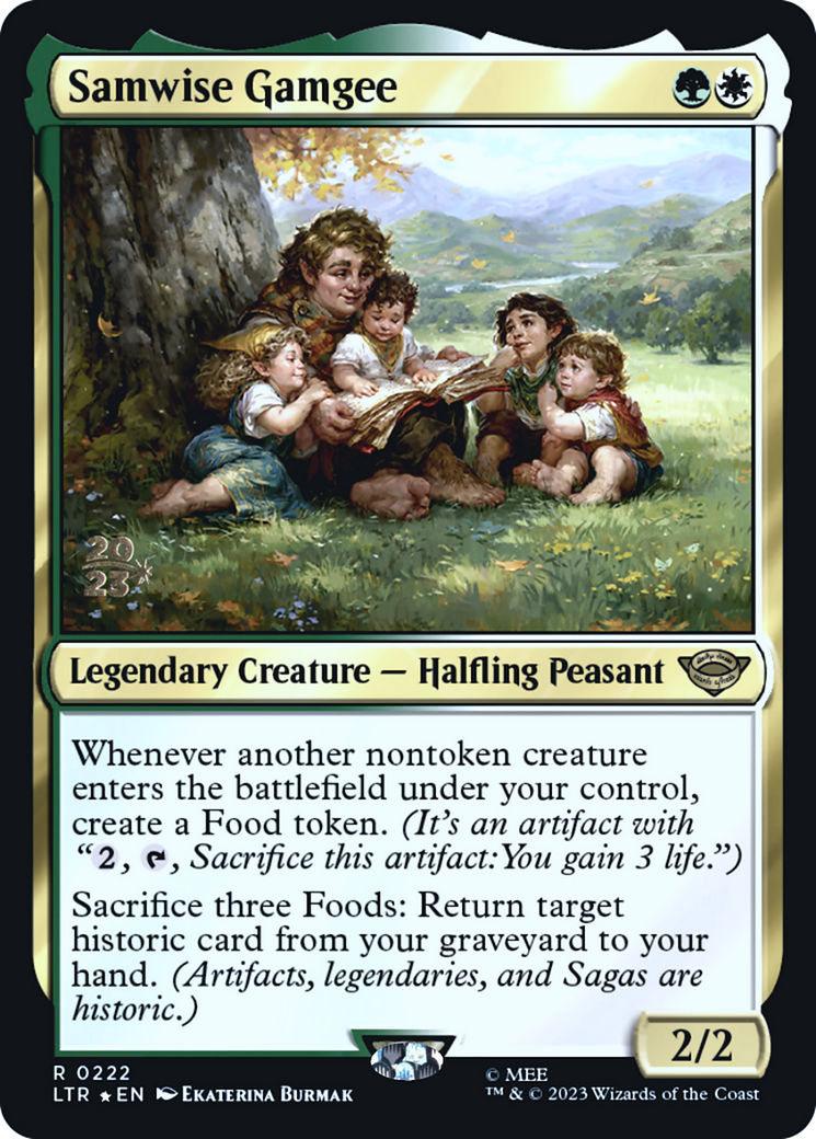 Samwise Gamgee Card Image