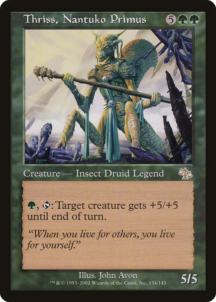 Thriss, Nantuko Primus Card Image