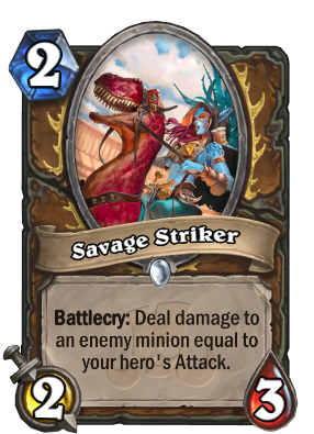 Savage Striker Card Image