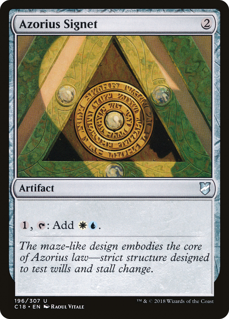 Azorius Signet Card Image