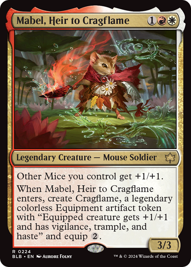 Mabel, Heir to Cragflame Card Image