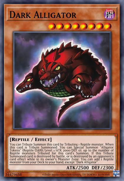 Dark Alligator Card Image