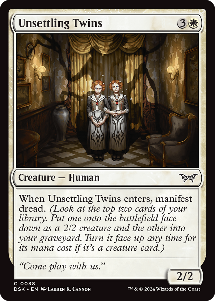 Unsettling Twins Card Image