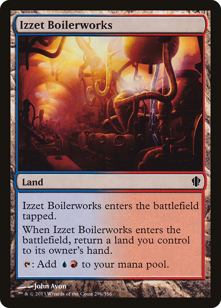 Izzet Boilerworks Card Image