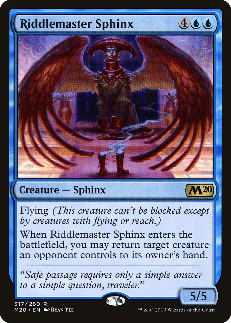 Riddlemaster Sphinx Card Image