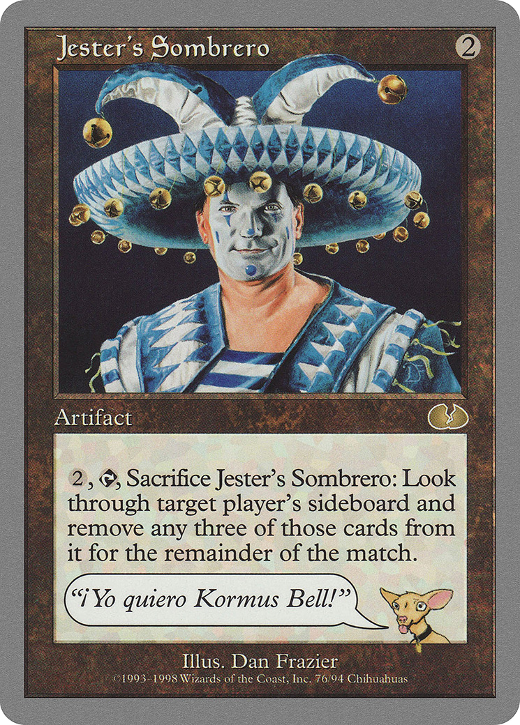 Jester's Sombrero Card Image