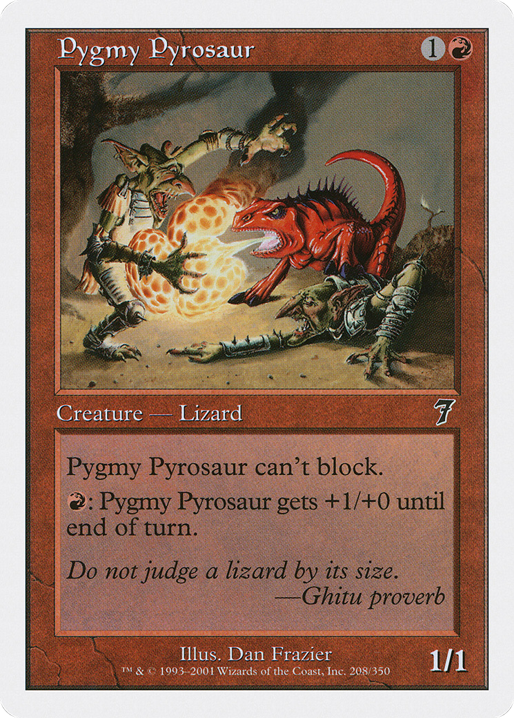 Pygmy Pyrosaur Card Image