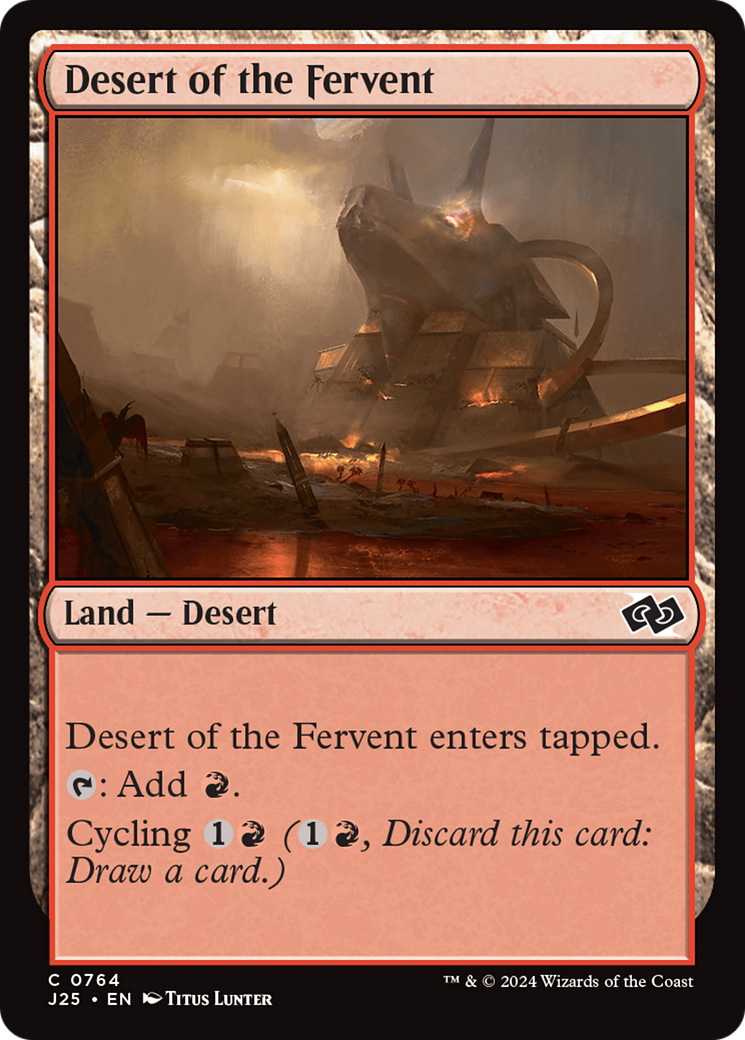 Desert of the Fervent Card Image