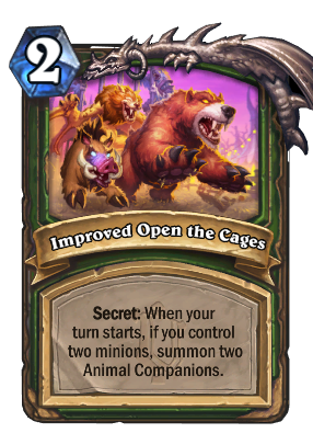 Improved Open the Cages Card Image