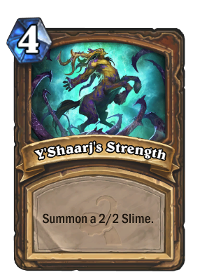 Y'Shaarj's Strength Card Image