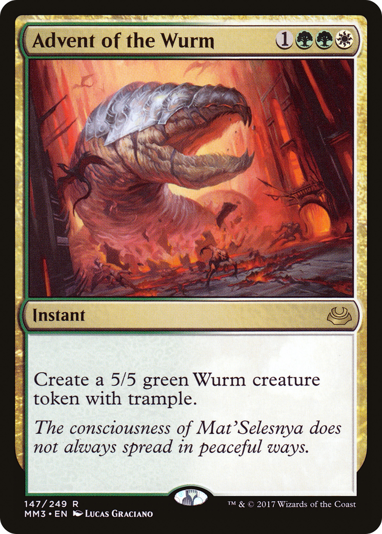 Advent of the Wurm Card Image