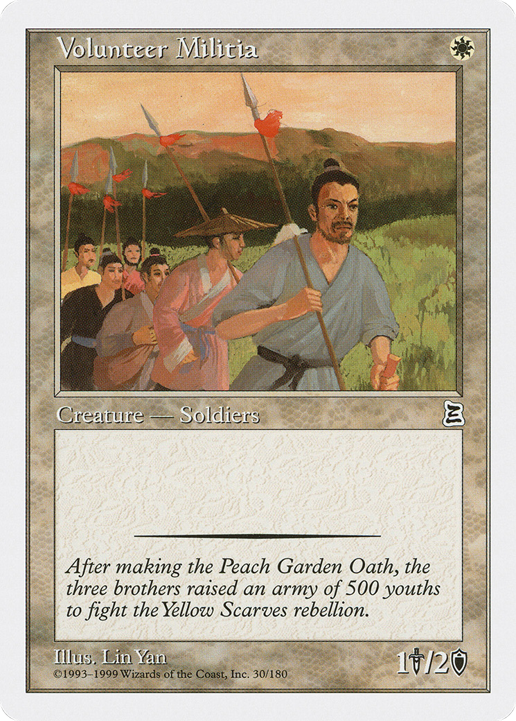 Volunteer Militia Card Image