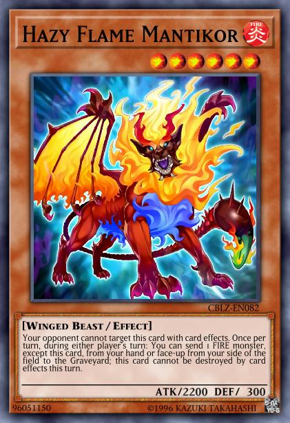 Hazy Flame Mantikor Card Image