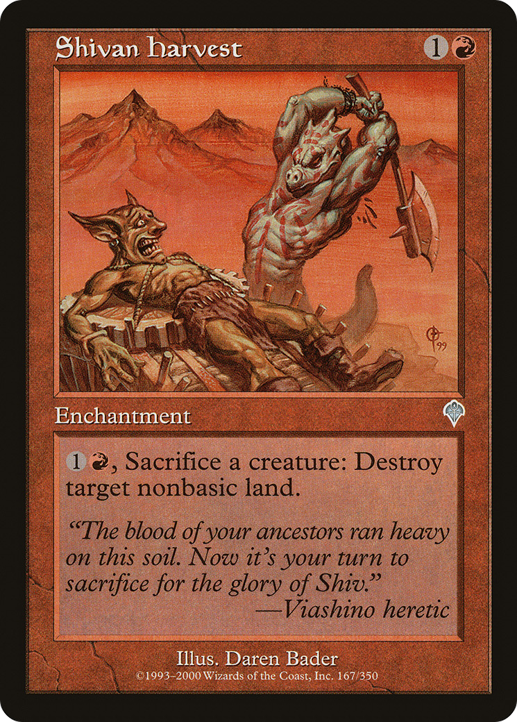 Shivan Harvest Card Image