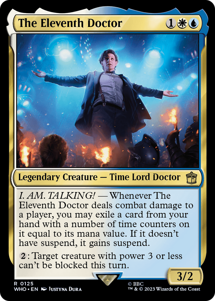 The Eleventh Doctor Card Image