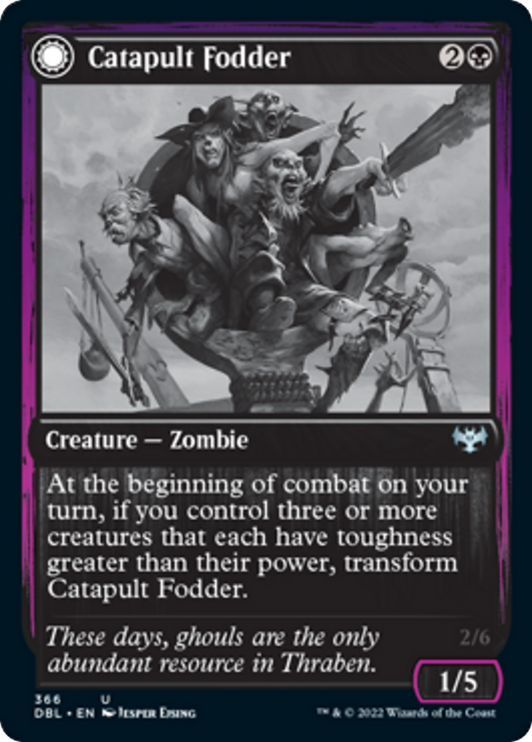 Catapult Fodder // Catapult Captain Card Image
