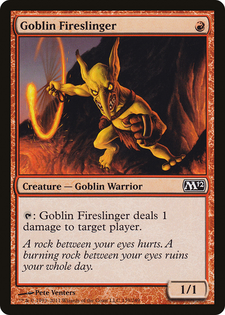 Goblin Fireslinger Card Image