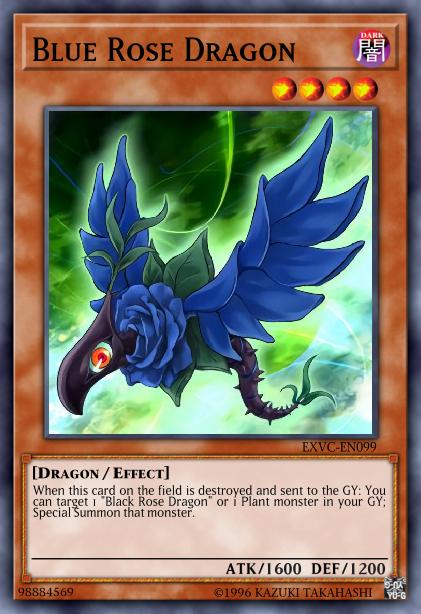 Blue Rose Dragon Card Image