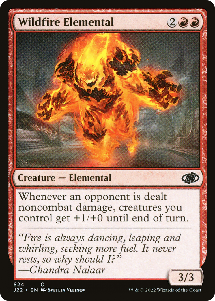 Wildfire Elemental Card Image