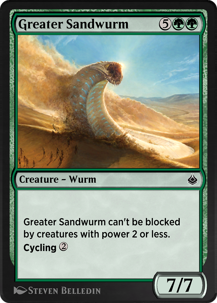 Greater Sandwurm Card Image