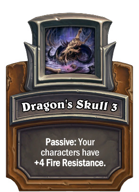 Dragon's Skull 3 Card Image