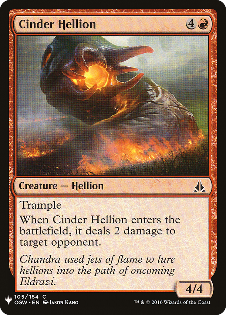 Cinder Hellion Card Image