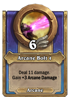 Arcane Bolt 4 Card Image