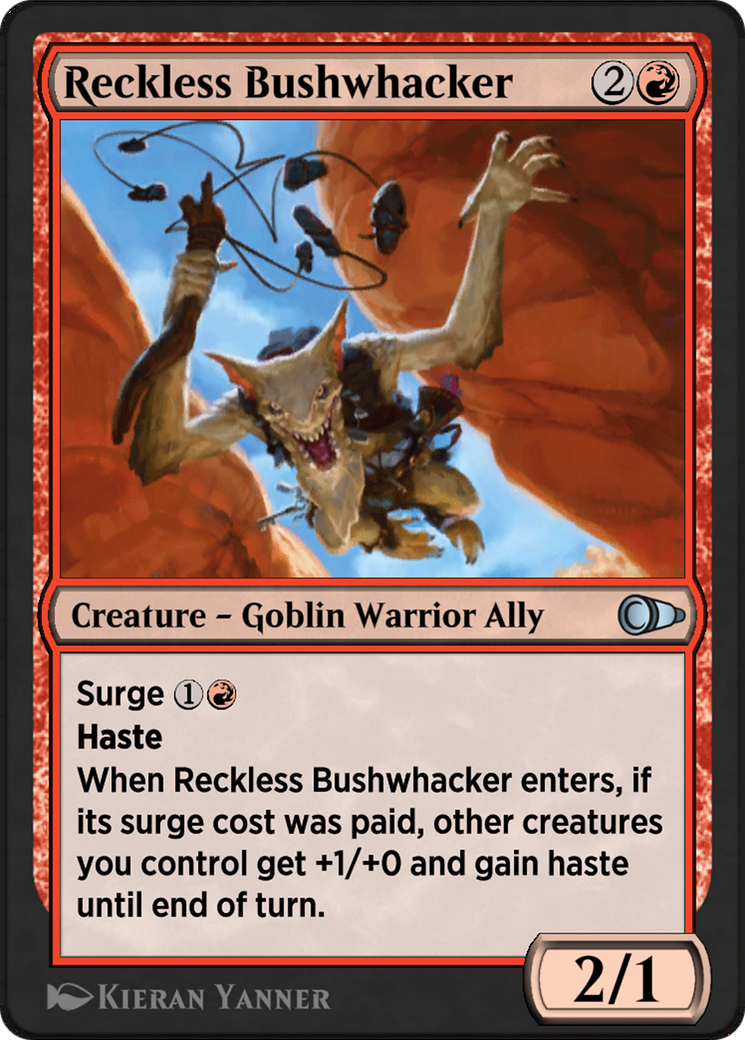 Reckless Bushwhacker Card Image