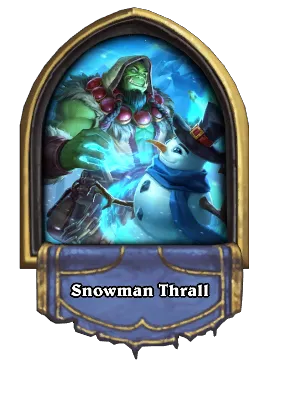 Snowman Thrall Card Image