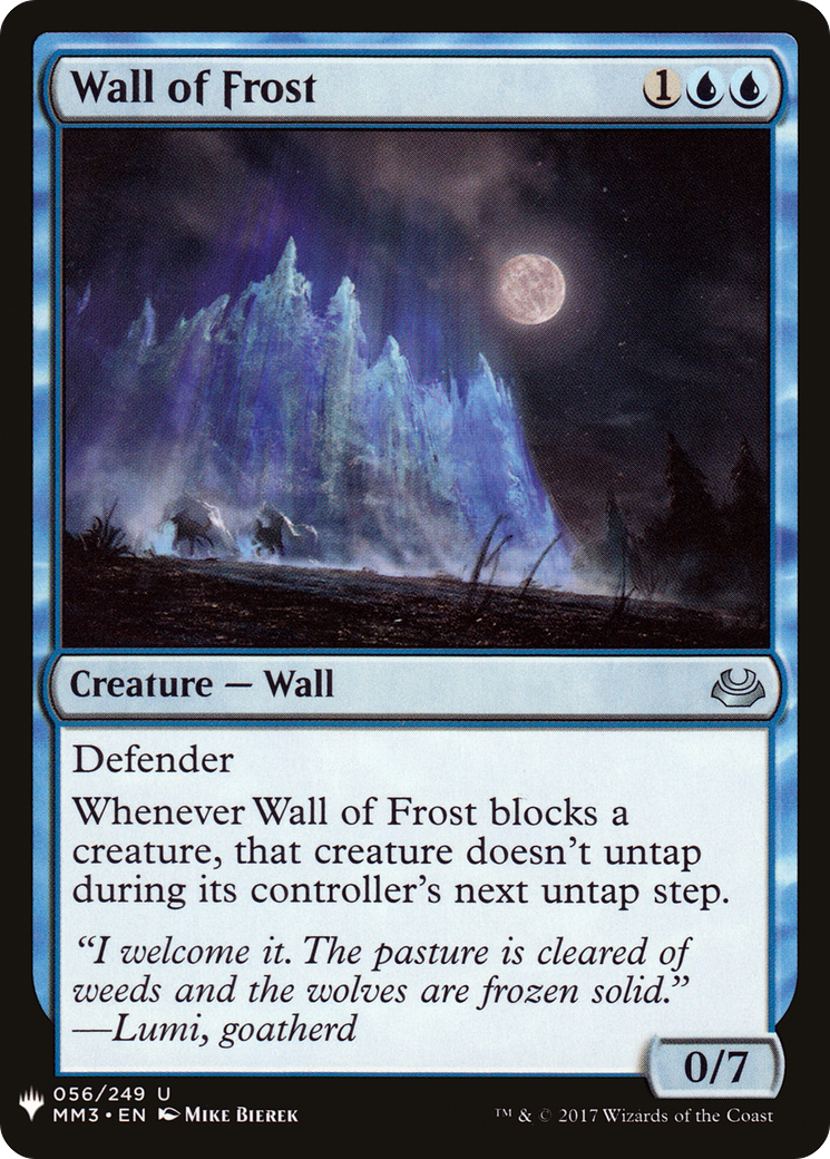 Wall of Frost Card Image