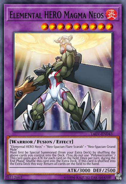 Elemental HERO Magma Neos Card Image