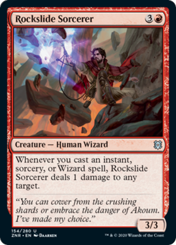 Rockslide Sorcerer Card Image