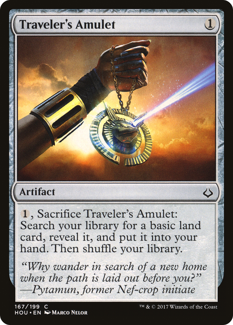 Traveler's Amulet Card Image