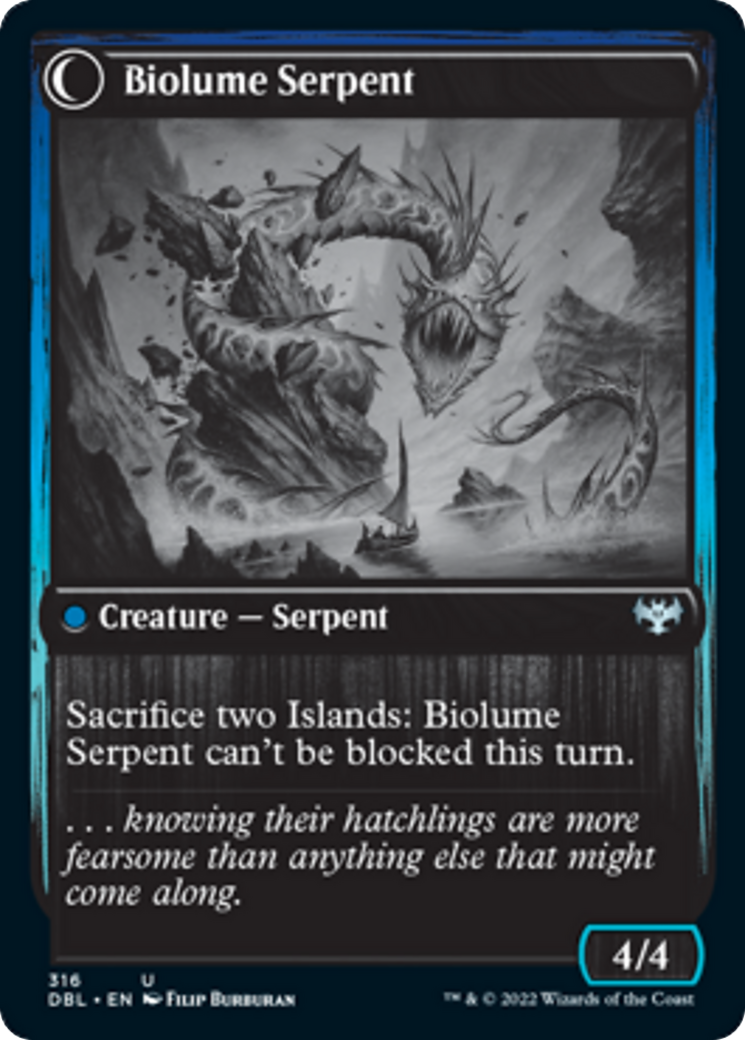 Biolume Egg // Biolume Serpent Card Image