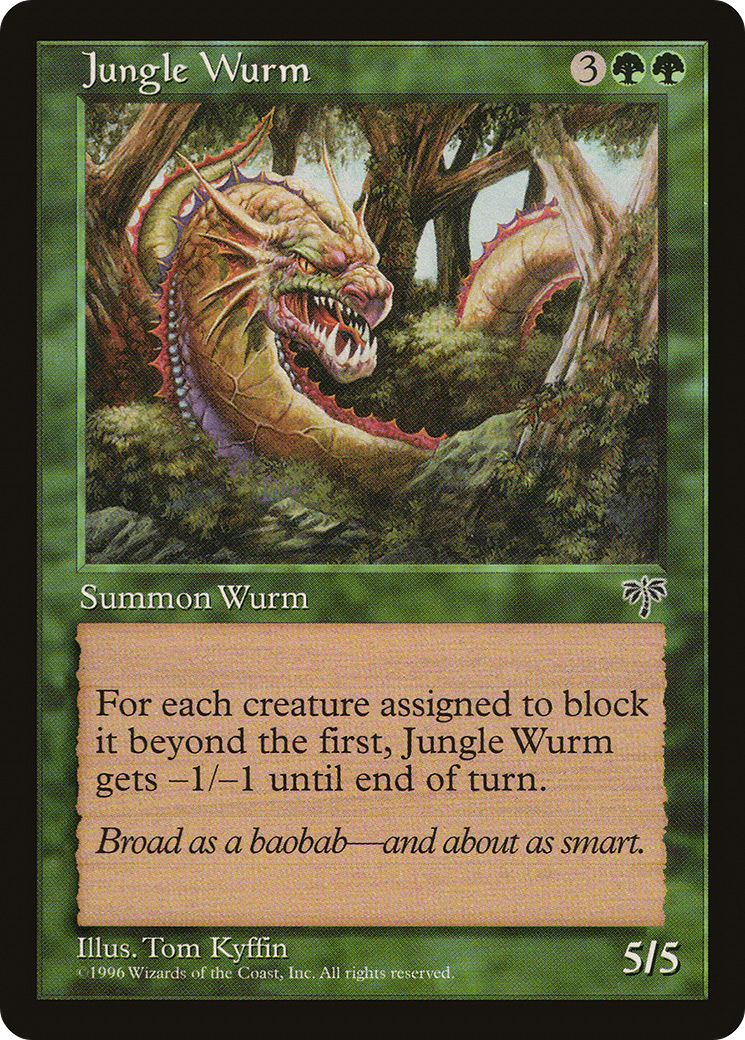 Jungle Wurm Card Image