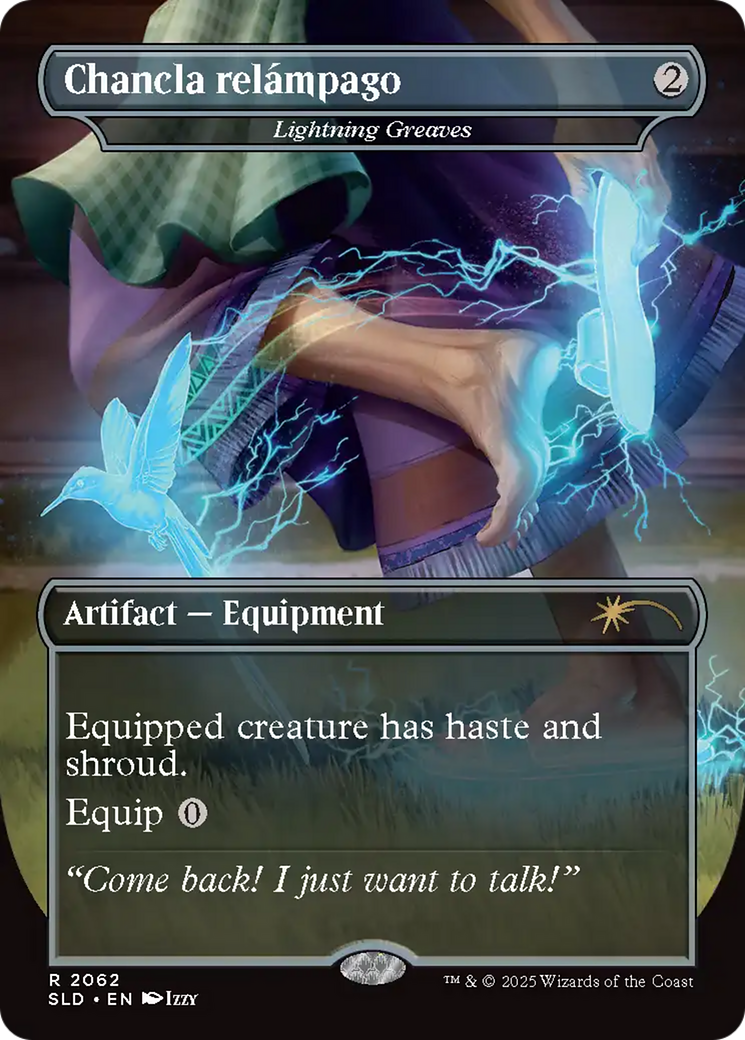Lightning Greaves Card Image