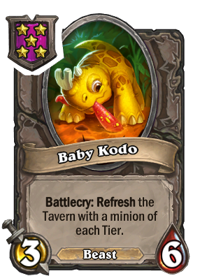 Baby Kodo Card Image