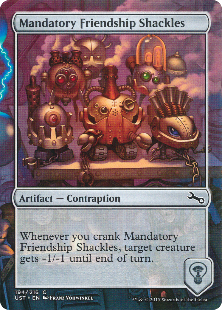 Mandatory Friendship Shackles Card Image