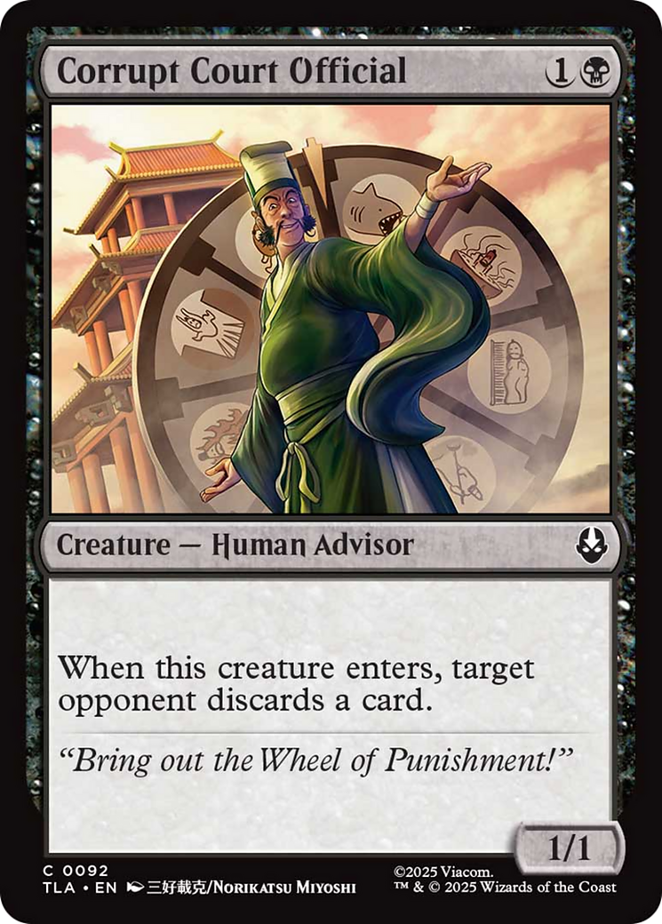 Corrupt Court Official Card Image