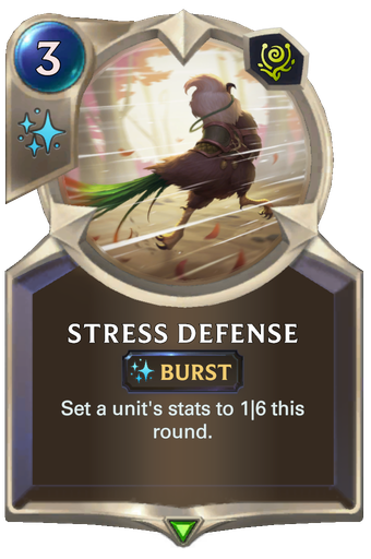Stress Defense Card Image