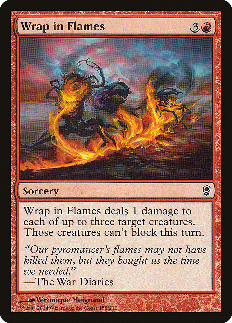 Wrap in Flames Card Image