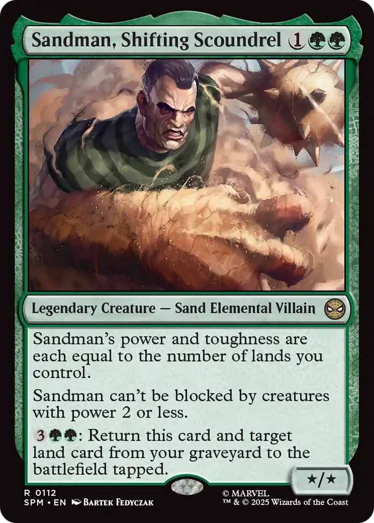 Sandman, Shifting Scoundrel Card Image