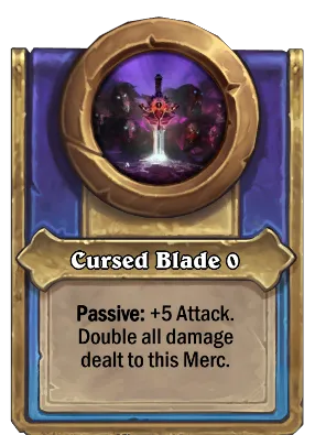 Cursed Blade {0} Card Image