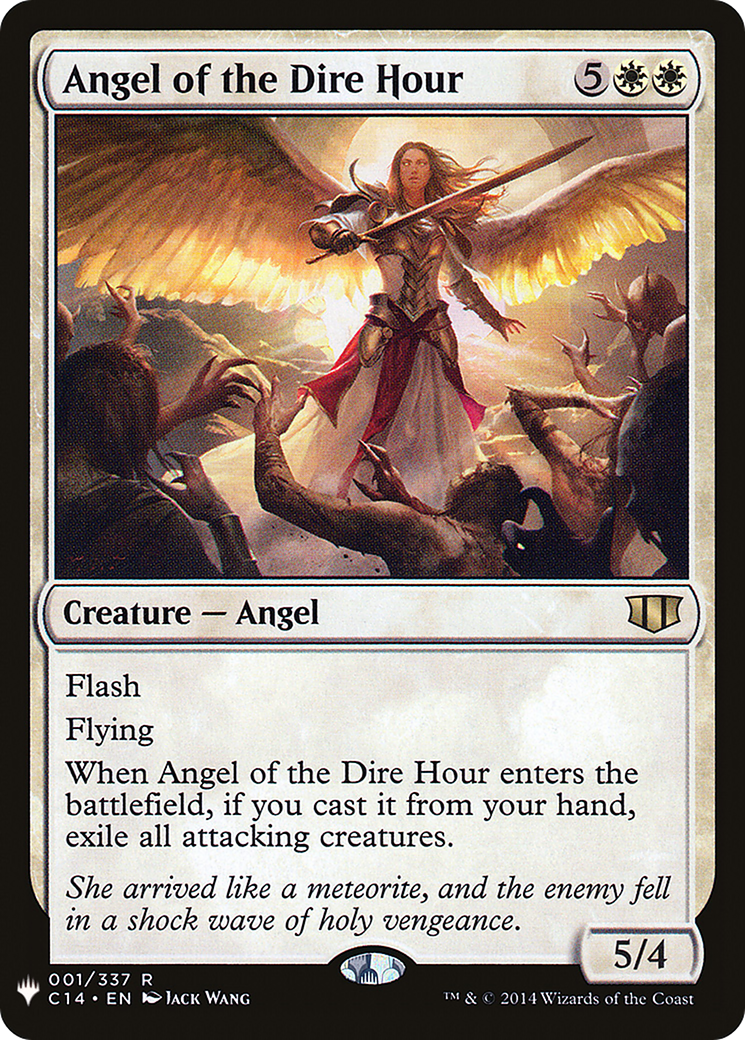 Angel of the Dire Hour Card Image