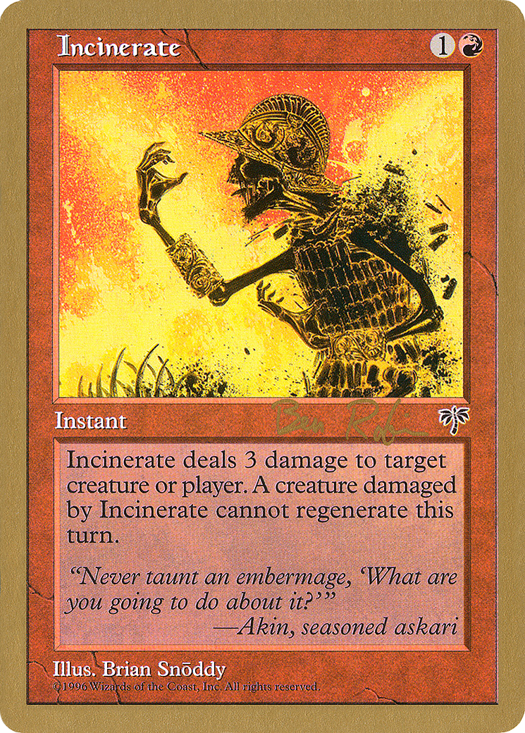 Incinerate Card Image