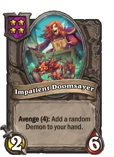 Impatient Doomsayer Card Image